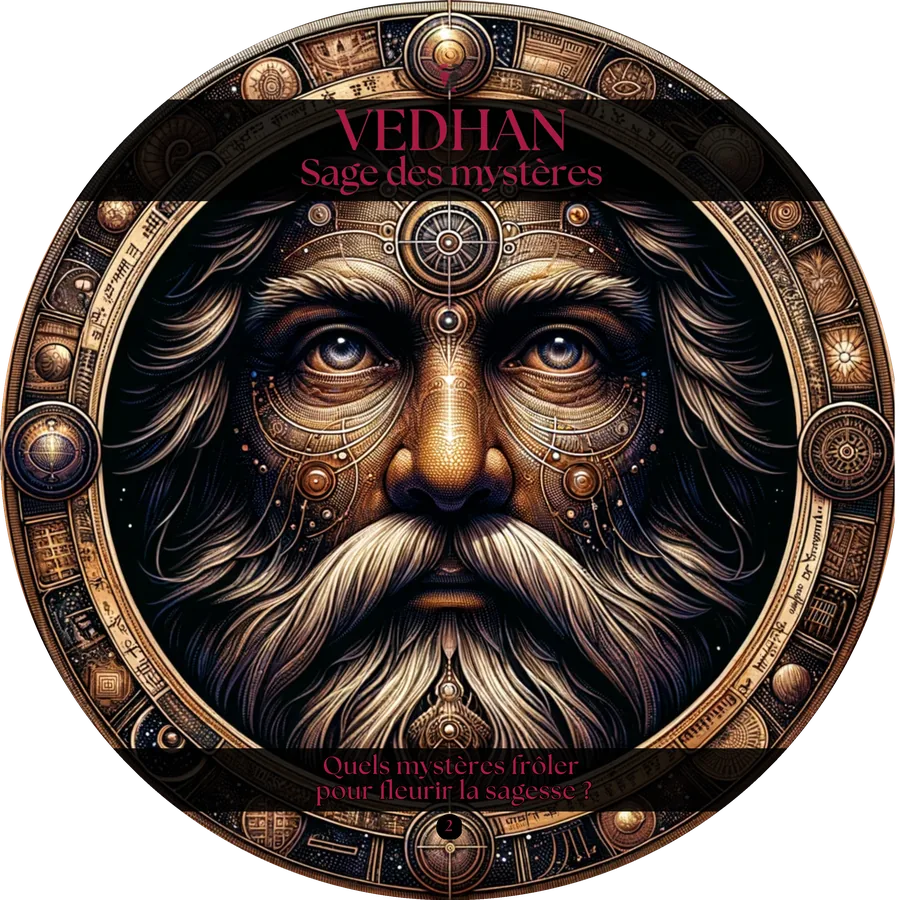 Carte 2 de l'Oracle du Tantra : VEDHAN, Sage des mystères