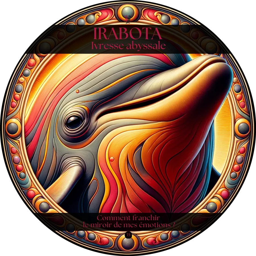 Carte 35 de l'Oracle du Tantra : IRABOTA, Ivresse abyssale