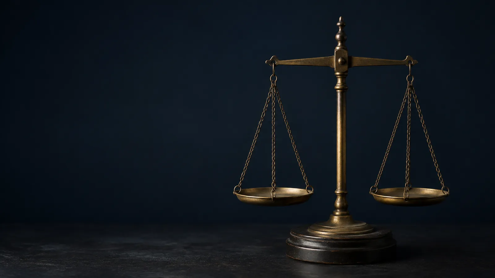 Balance ancienne en laiton à l'équilibre, image des tarifs de Tantralliance